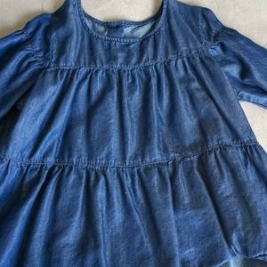 Baby Doll Denim Shirt